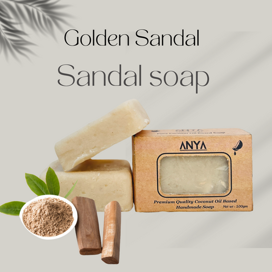 Golden Sandal Soap - 100gm