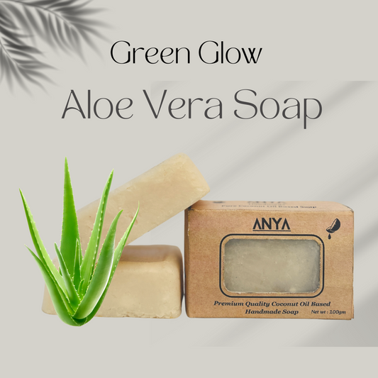 Green Glow - Aloe Vera Soap - 100gm